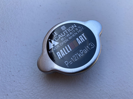 Genuine Mitsubishi Ralliart Radiator Cap to suit Mitsubishi Lancer Evo 4 / 5 / 6 / 6.5 / 7 / 8 / 9 - Vega Autosports