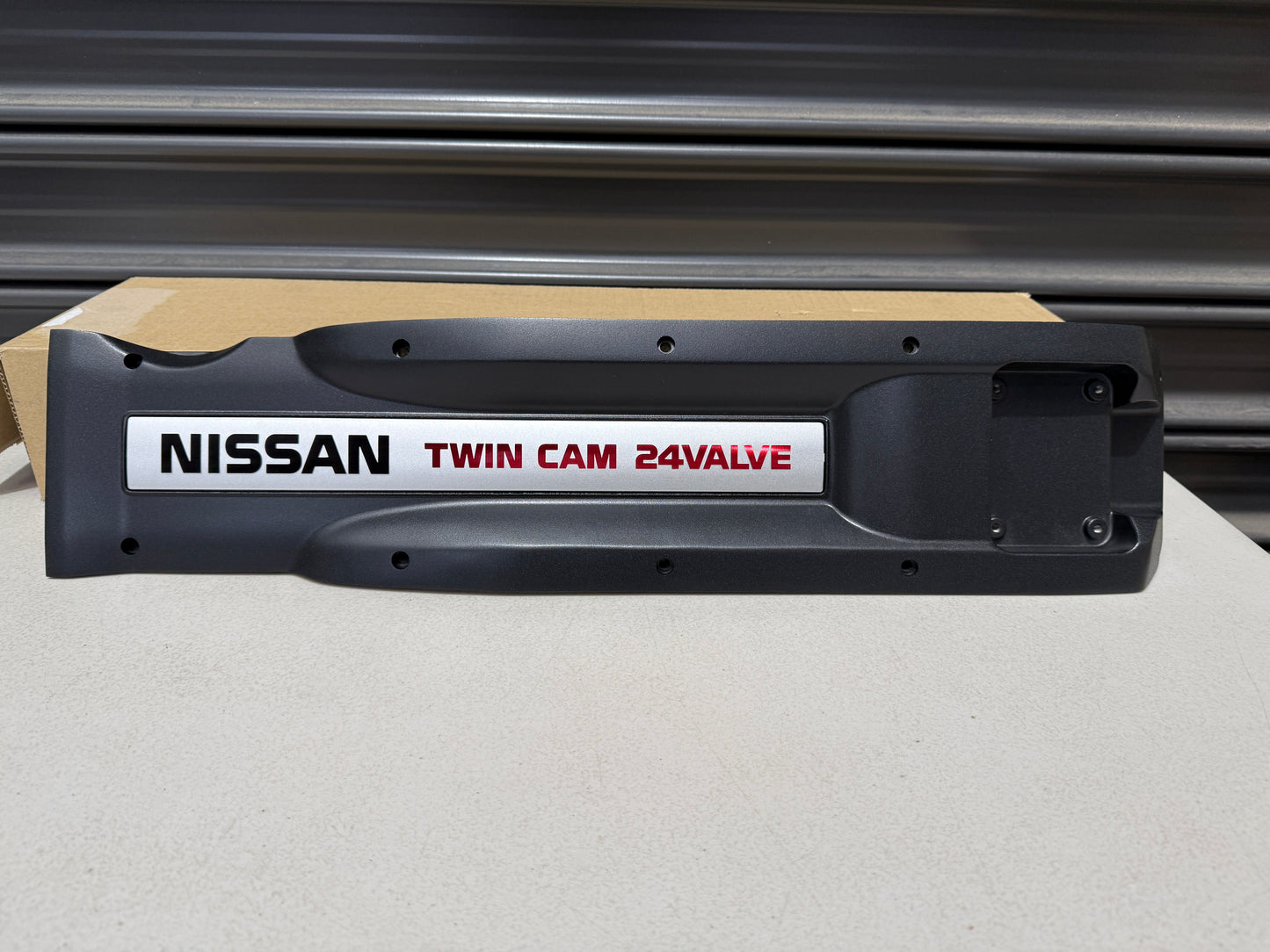 Engine Valley Cover (Black) to suit Nissan Skyline R32 / R33 GTR 13287-24U00 - Vega Autosports