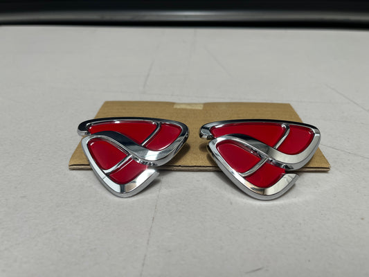 Front / Rear Red Efini Emblem To Suit Mazda Rx7 Fd3S 93-02 (F100-51-731A-10) Emblems Badges And