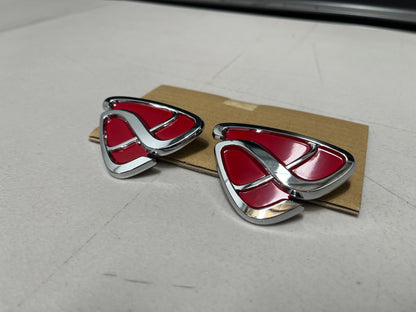 Front / Rear Red Efini Emblem To Suit Mazda Rx7 Fd3S 93-02 (F100-51-731A-10) Emblems Badges And