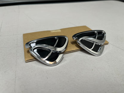 Front / Rear Black Efini Emblem To Suit Mazda Rx7 Fd3S 93-02 (F100-51-731A-00) Emblems Badges And