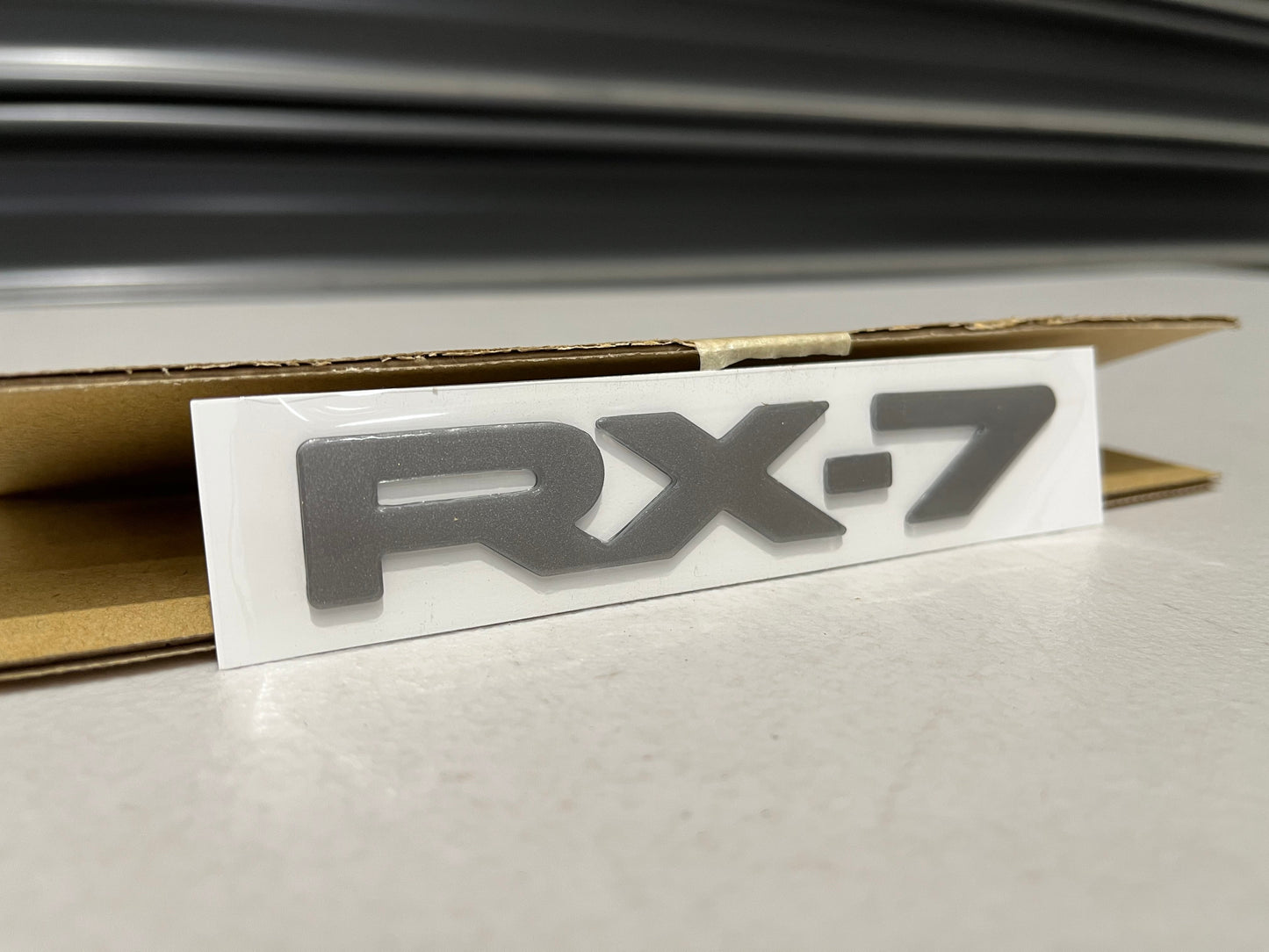 Rear Rx7 Emblem To Suit Mazda Fd3S (Fd01-51-721C) Emblems Badges And Decals