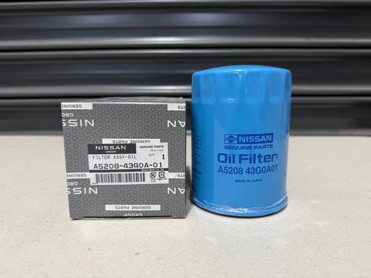 Oil Filter to suit Nissan Navara D22 TD27 / QD32, Patrol Y60/61 TD42 A5208-43G0A-01 - Vega Autosports