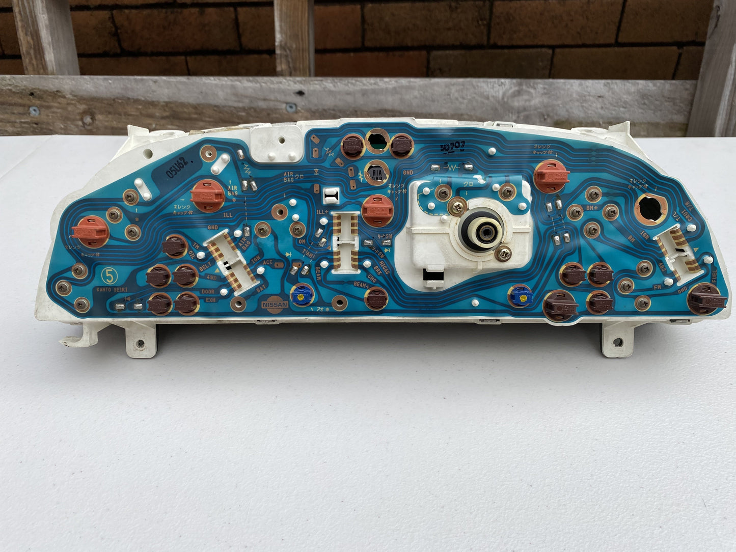 Nismo 320Km/h White Face Cluster And Din Gauge To Suit Nissan Skyline R32 Gtr - Late Model