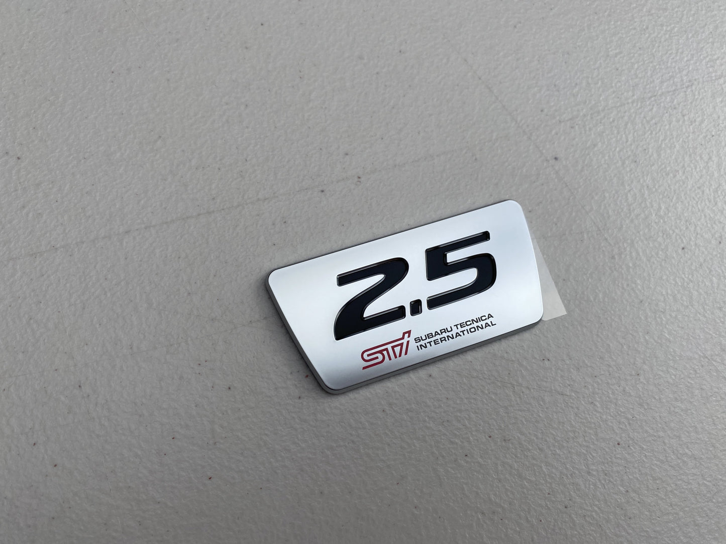 2.5 Sti Emblem To Suit Subaru Forester Sg9 Emblems Badges And Decals