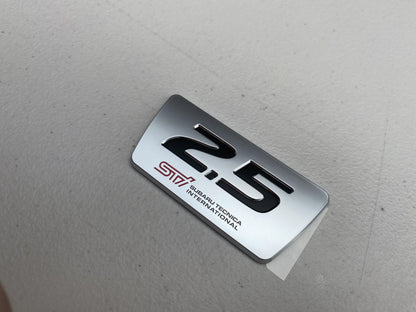 2.5 Sti Emblem To Suit Subaru Forester Sg9 Emblems Badges And Decals
