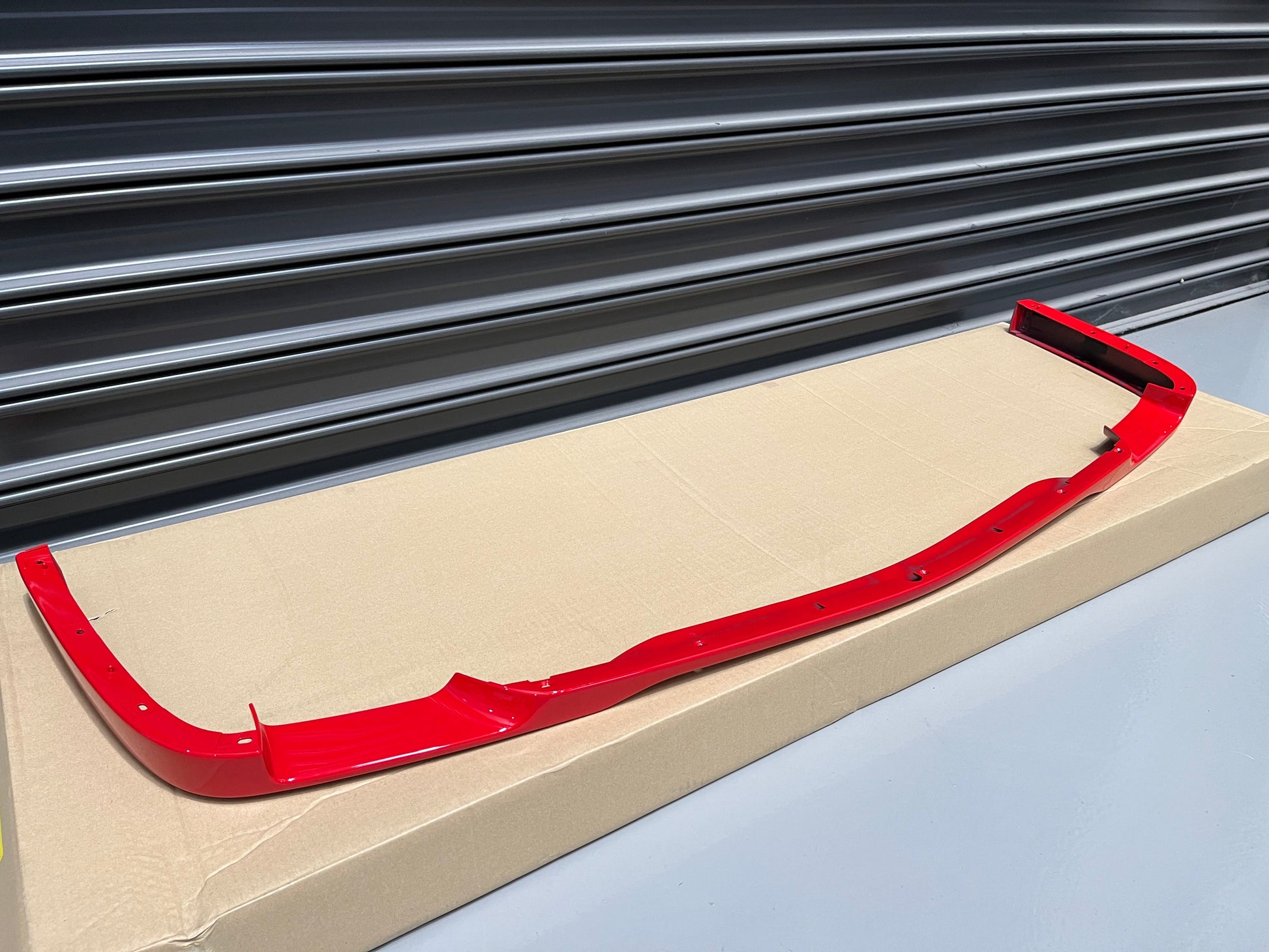 Front Lip / Spoiler (Passion Red R71) To Suit Mitsubishi Lancer Evolution 6.5 Tme Cp9A Exterior