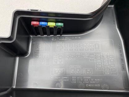 Engine Fuse Box Cover Lid Subaru Impreza Wrx Sti 2006-2007 Gd / Gg Electrical
