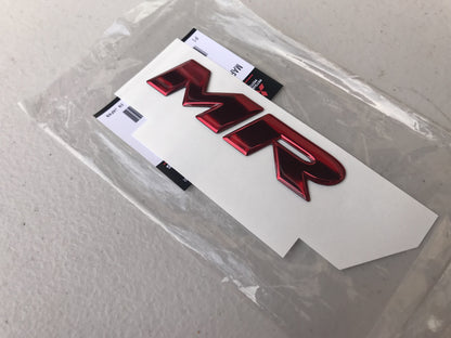 "MR" Emblem to suit Mitsubishi Lancer Evo X - Vega Autosports