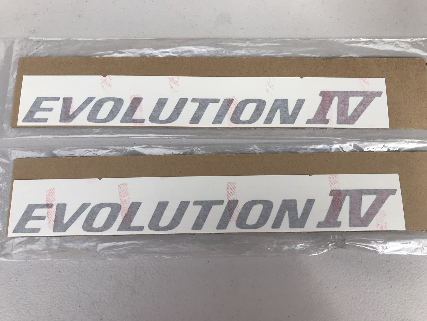 "Evolution IV" Decal Set to suit Mitsubishi Lancer Evo CN9A - Vega Autosports