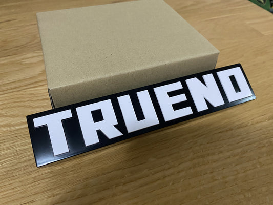 Trueno Front Grill Emblem Badge To Suit Jdm Toyota 83-87 Corolla Ae86 Emblems Badges And Decals