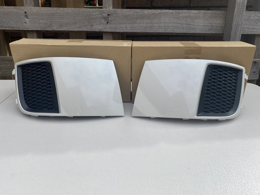 Front Bumper Fog Light Covers To Suit Subaru Wrx/sti 11-14 Gr Gv Exterior