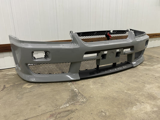 Altia Aero Front Bumper To Suit Nissan Skyline R34 Gtt / Gt Exterior