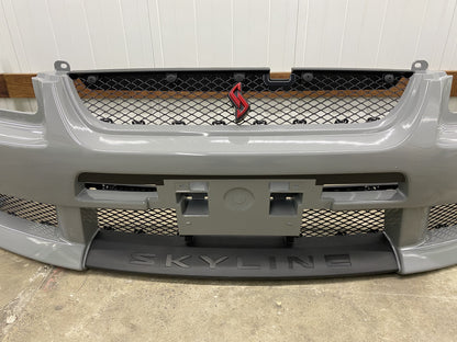 Altia Aero Front Bumper To Suit Nissan Skyline R34 Gtt / Gt Exterior