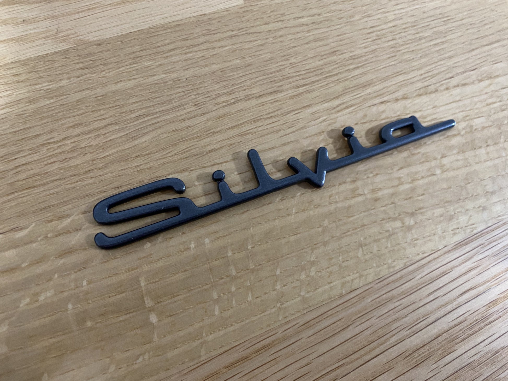 Silvia Rear Boot Emblem To Suit Nissan S14 1995-1998 Emblems Badges And Decals