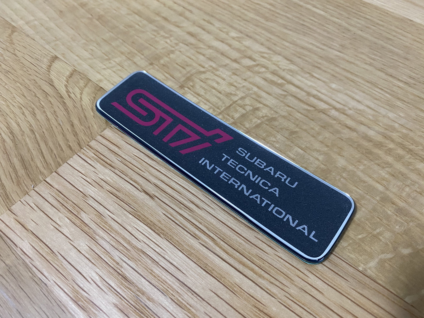 Sti Side Door Emblem To Suit Subaru Forester Sf5 2000-2002 Emblems Badges And Decals