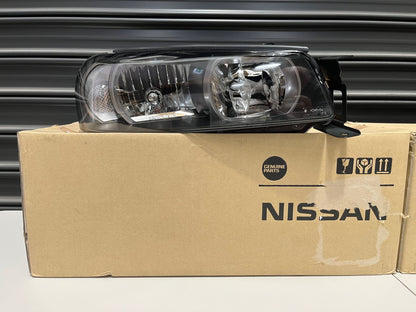 Xenon Headlight Assembly Set Rhs & Lhs To Suit Nissan Skyline R34 Gtr Late Model - 00/08 Onwards
