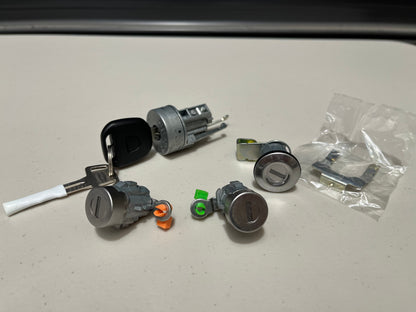 Lock Set To Suit Mitsubishi Lancer Evolution 5 / 6 6.5 Tme Cp9A Electrical