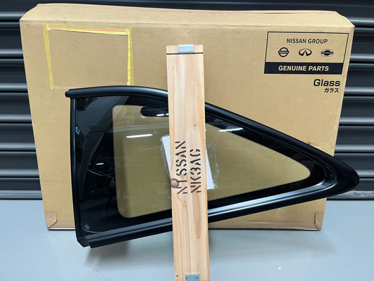 Rear Quarter Window Lhs To Suit Nissan Silvia S14 **discontinued No Longer Available** Exterior