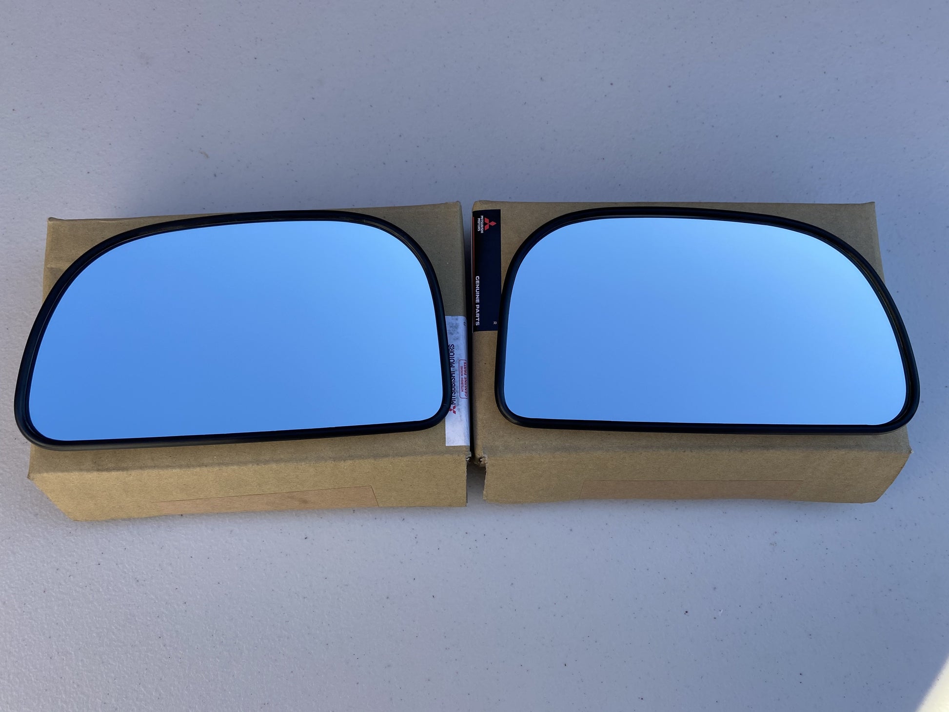Door Mirror Glass Set (RHS/LHS) to Suit Mitsubishi Evolution Lancer 5 / 6 / 6.5 CP9A - Vega Autosports