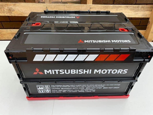 Genuine Mitsubishi Folding Crate 50L - Vega Autosports