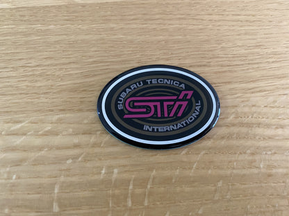 ‘STI' Front Fender Emblem to suit Subaru Impreza WRX STI GC8 93-01 - Vega Autosports