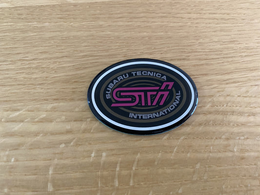 ‘STI' Front Fender Emblem to suit Subaru Impreza WRX STI GC8 93-01 - Vega Autosports