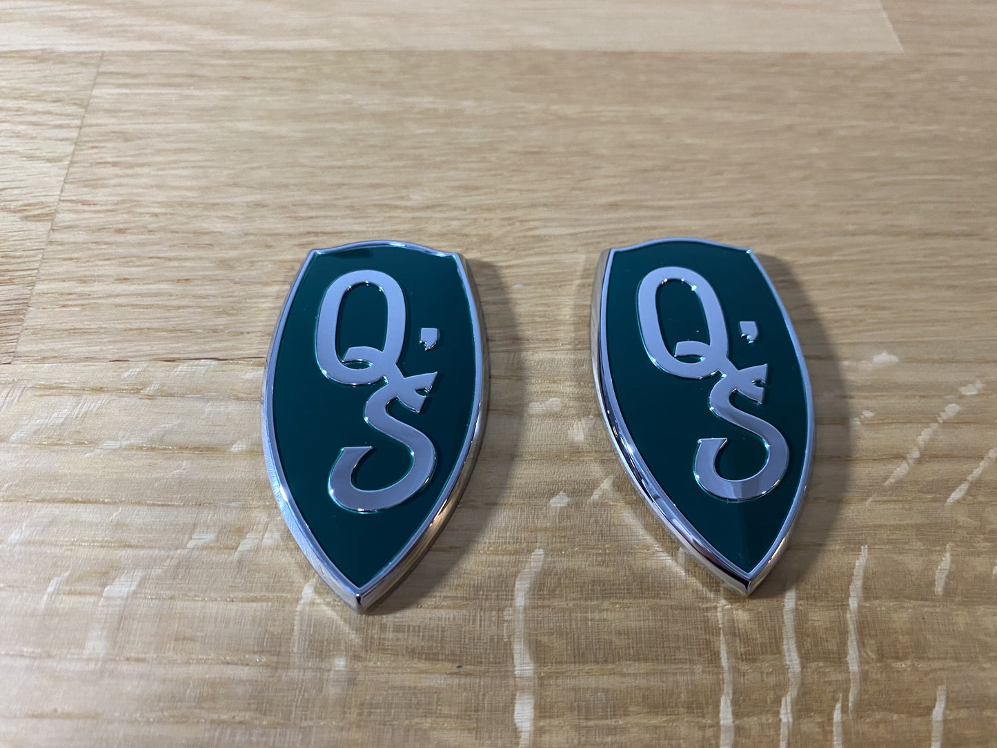 Side Emblem Set Green Qs To Suit Nissan Silvia S14 95-98 Emblems Badges And Decals