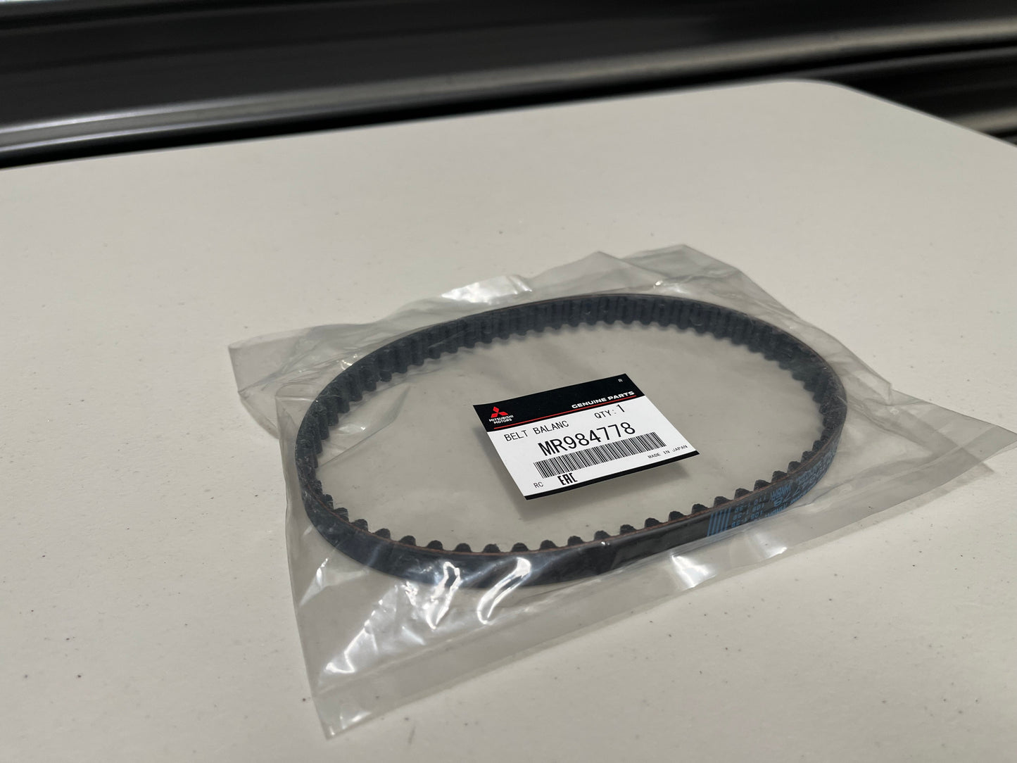 Oem Balancer Belt (4G63) To Suit Mitsubishi Lancer Evolution 1 - 9 Mr984778 Engine