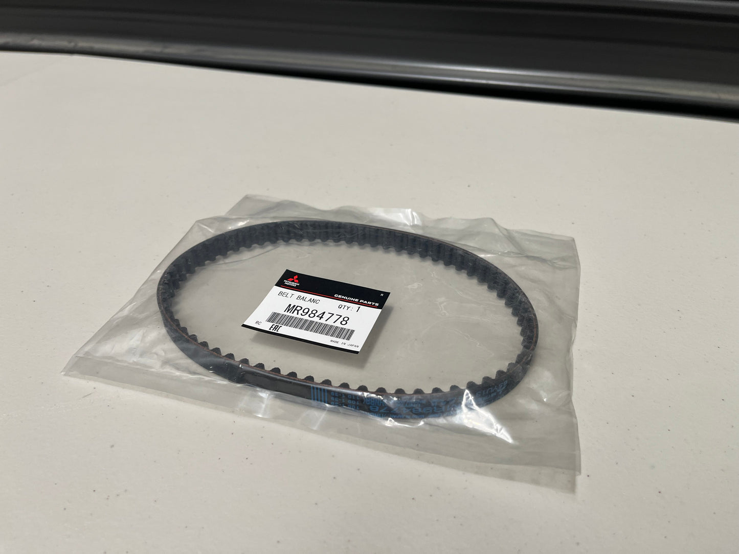 Oem Balancer Belt (4G63) To Suit Mitsubishi Lancer Evolution 1 - 9 Mr984778 Engine