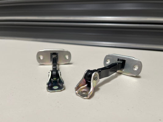Front Door Check Strap / Link (2-Peice) To Suit Mitsubishi Lancer Evolution 7 8 9 Ct9A Exterior