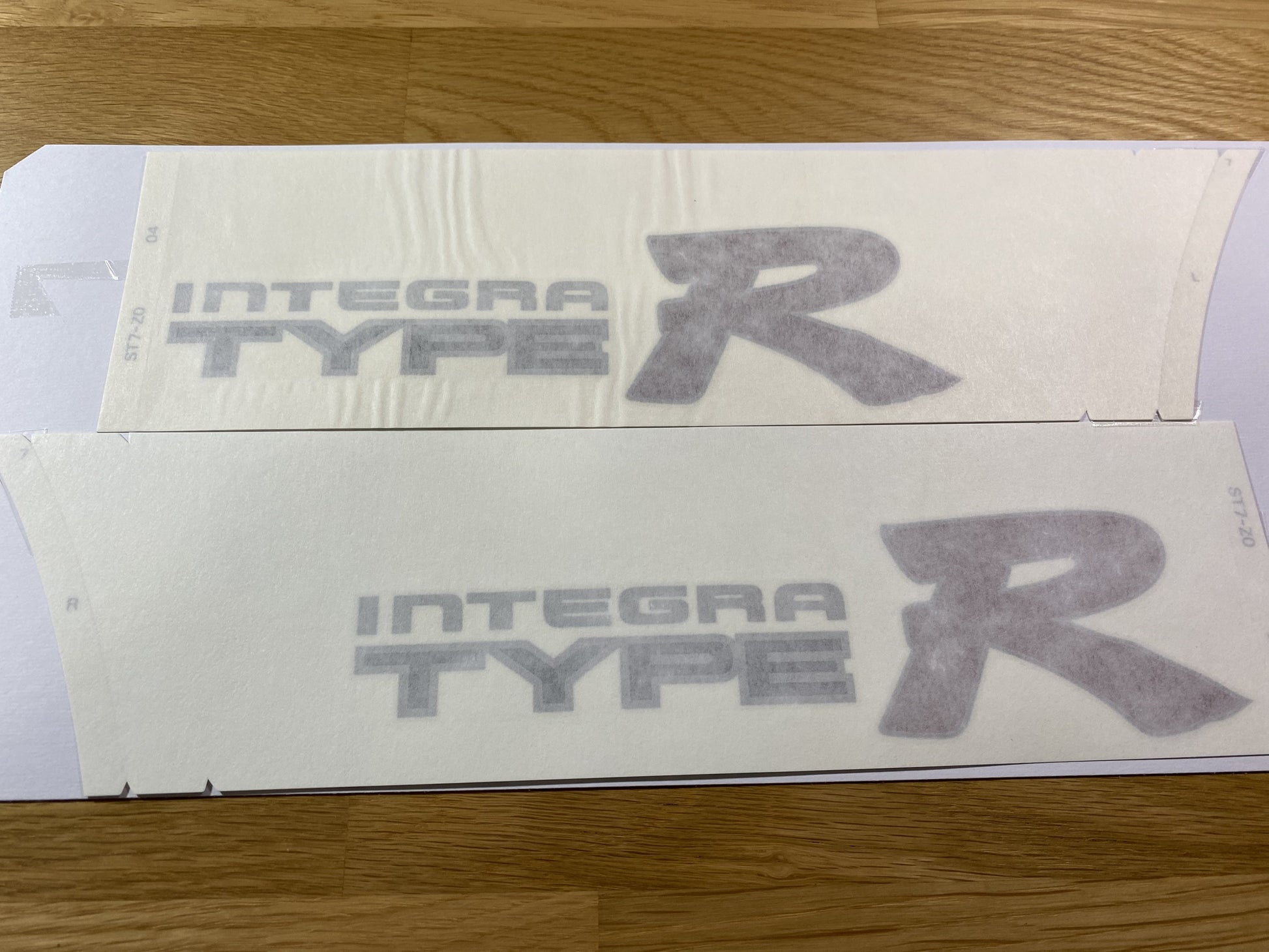 Rear Quarter Integra Type R Rhs / Lhs Decal Set To Suit Honda Dc2 Emblems Badges And Decals