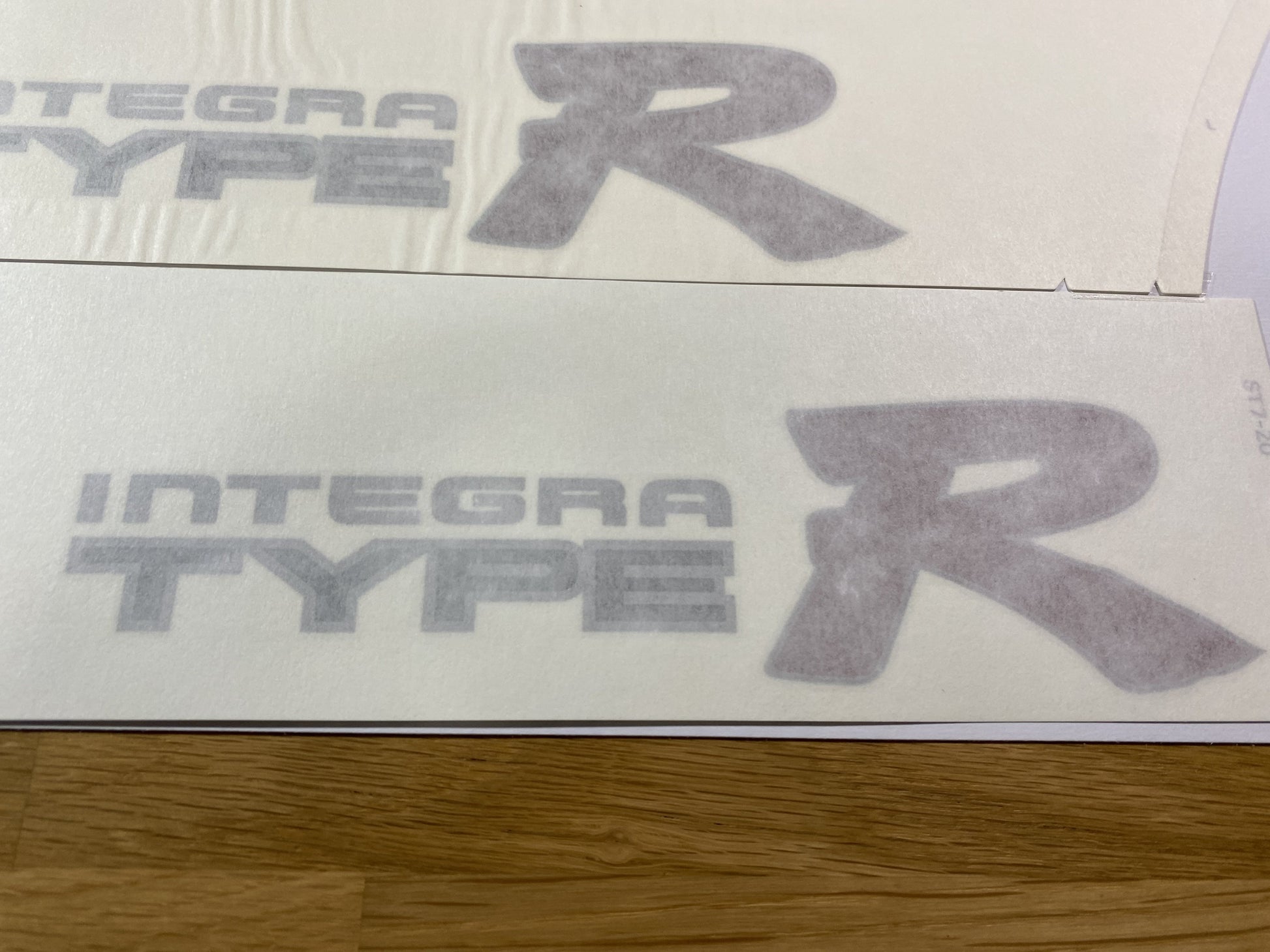 Rear Quarter Integra Type R Rhs / Lhs Decal Set To Suit Honda Dc2 Emblems Badges And Decals