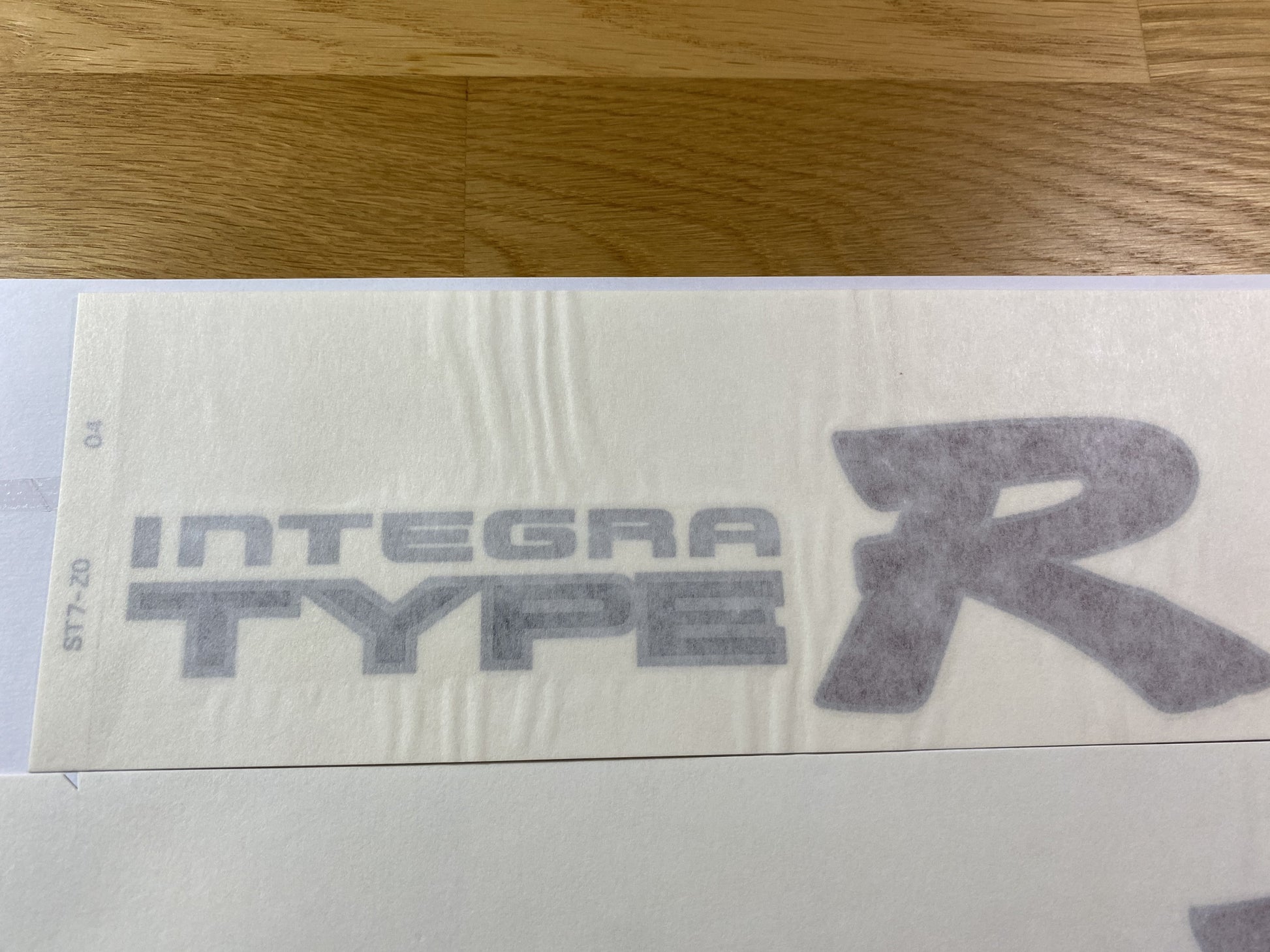 Rear Quarter Integra Type R Rhs / Lhs Decal Set To Suit Honda Dc2 Emblems Badges And Decals