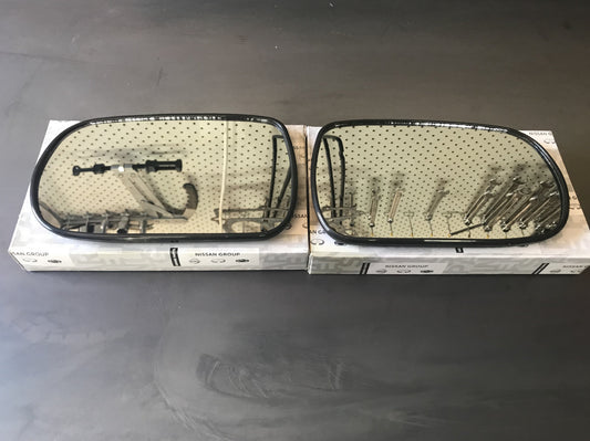 Mirror Glass Set to suit R32 GTR / GTS-T / Z32 / 180SX and S13 Silva - Vega Autosports