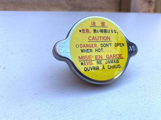 Radiator Cap Genuine to suit Datsun 1200 B110 B310 A12 A15 L20 510 240Z - Vega Autosports