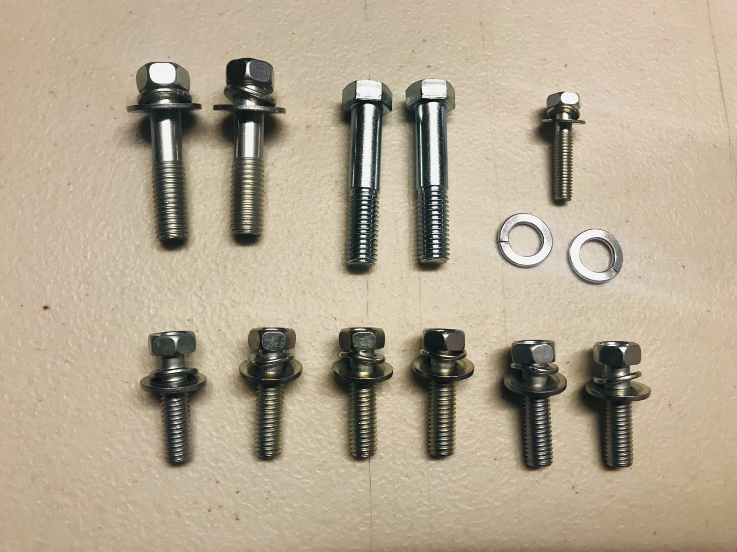 Water Pump Bolt Set - 13 piece - to suit RB Engine - Vega Autosports