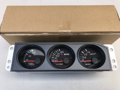 Nismo S-Tune Sub Meter - Black - to suit Nissan Skyline R33 GTR - Discontinued - Vega Autosports