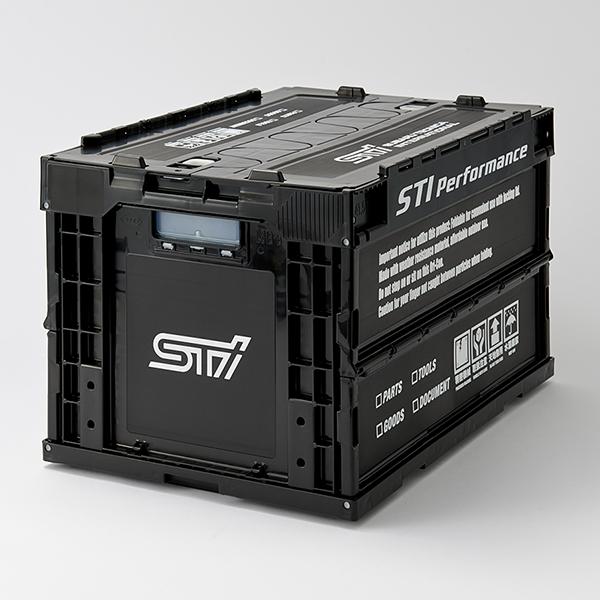 Genuine Subaru Folding Container 50L - Black - Vega Autosports