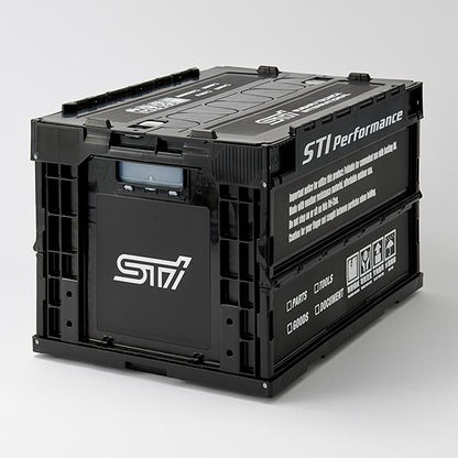 Genuine Subaru Folding Container 50L - Black - Vega Autosports