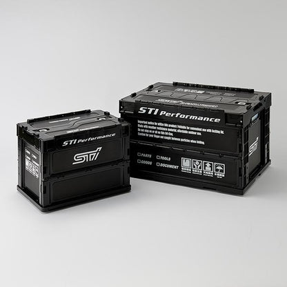 Genuine Subaru Folding Container 50L - Black - Vega Autosports