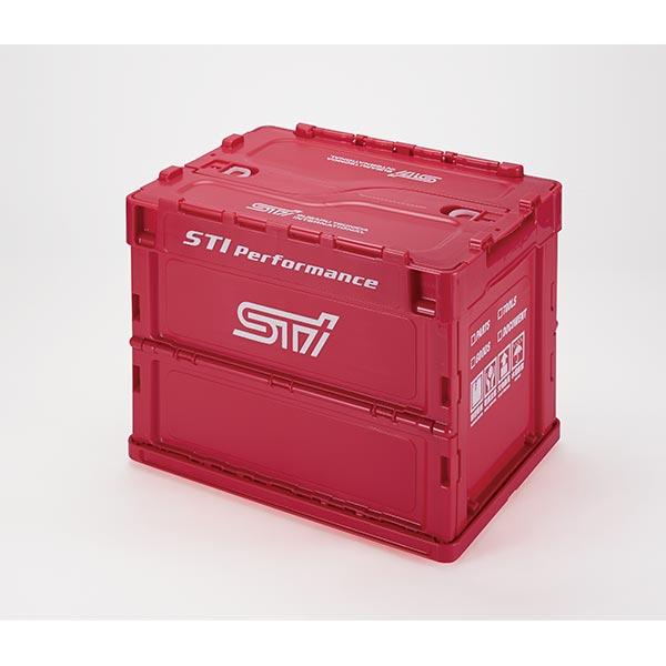 Genuine Subaru Folding Container 20L CHERRY RED ver. - Vega Autosports