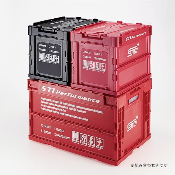 Genuine Subaru Folding Container 50L CHERRY RED ver. - Vega Autosports