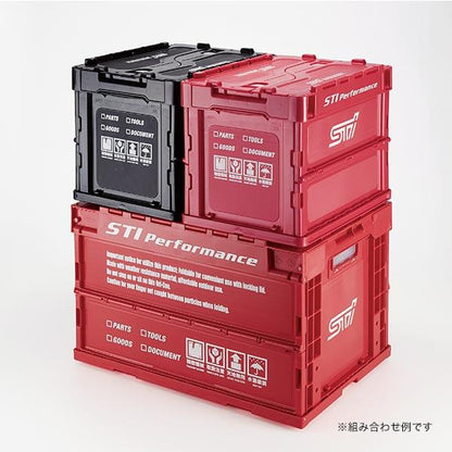 Genuine Subaru Folding Container 50L CHERRY RED ver. - Vega Autosports