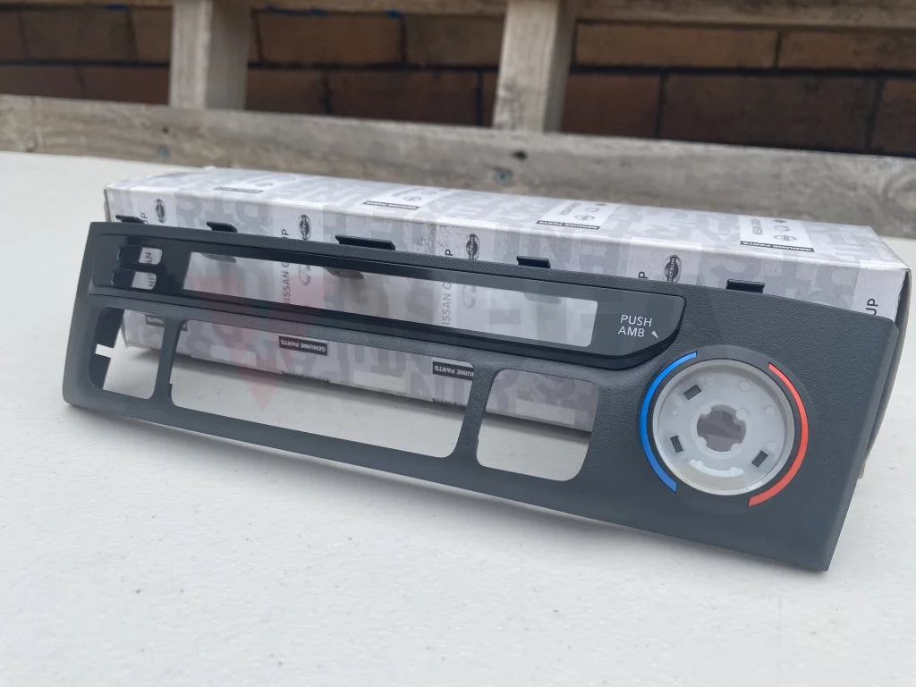 A/C Control Panel Finisher to suit Nissan Skyline R34 GTR (Early) 02.1999 - 08.2000. - Vega Autosports