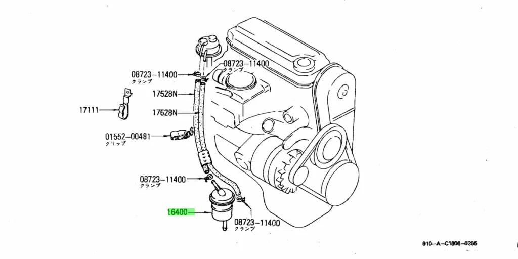 A/L/E-Series Fuel Strainer Filter To Suit Datsun 1200 B10 B110 B210 B310 Ute 510 16400-H8501