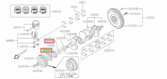 A-Series Crank Sprocket Guide Plate Set (2-Piece) To Suit Datsun Engine 12302-18000 / 12301-30000