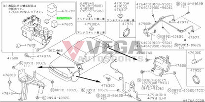 Abs Relay To Suit Nissan Fairlady Z32 47605-17V10 Electrical