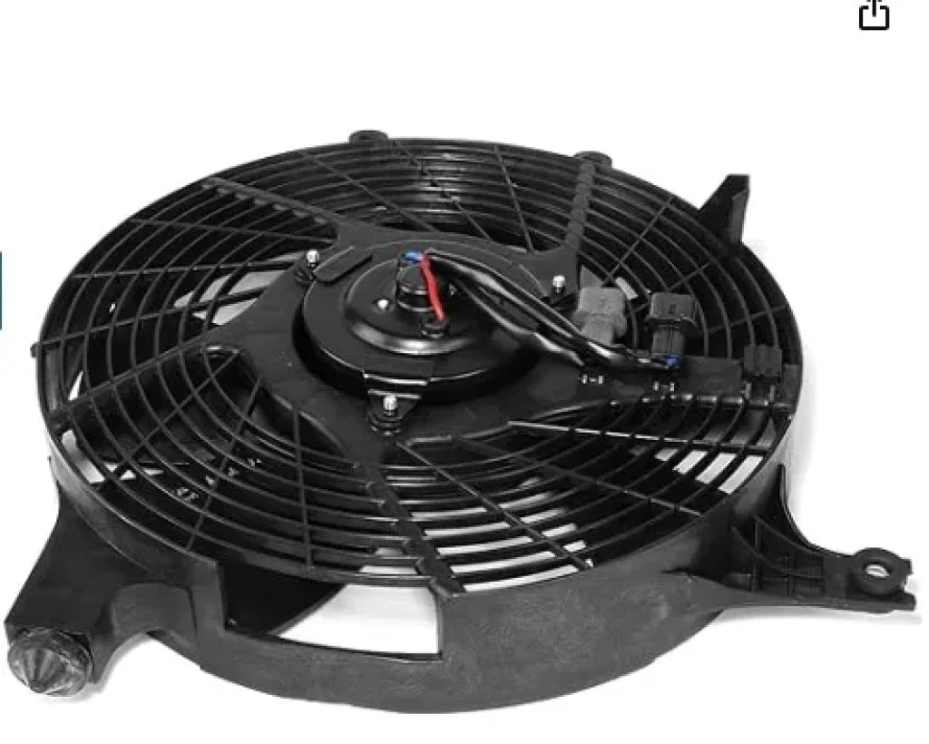AC Condenser Fan Assembly to suit Mitsubishi Lancer Evolution 7 8 9 CT9A 7812A141 - Vega Autosports