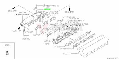 Accelerator Cable Bracket (Rb26) To Suit Nissan Skyline R32 / R33 R34 Gtr 16165-05U00 Engine